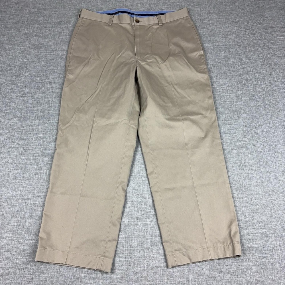 Brooks Brothers Pants Mens 33x30 Beige Lightweight Advantage Chino Clark
